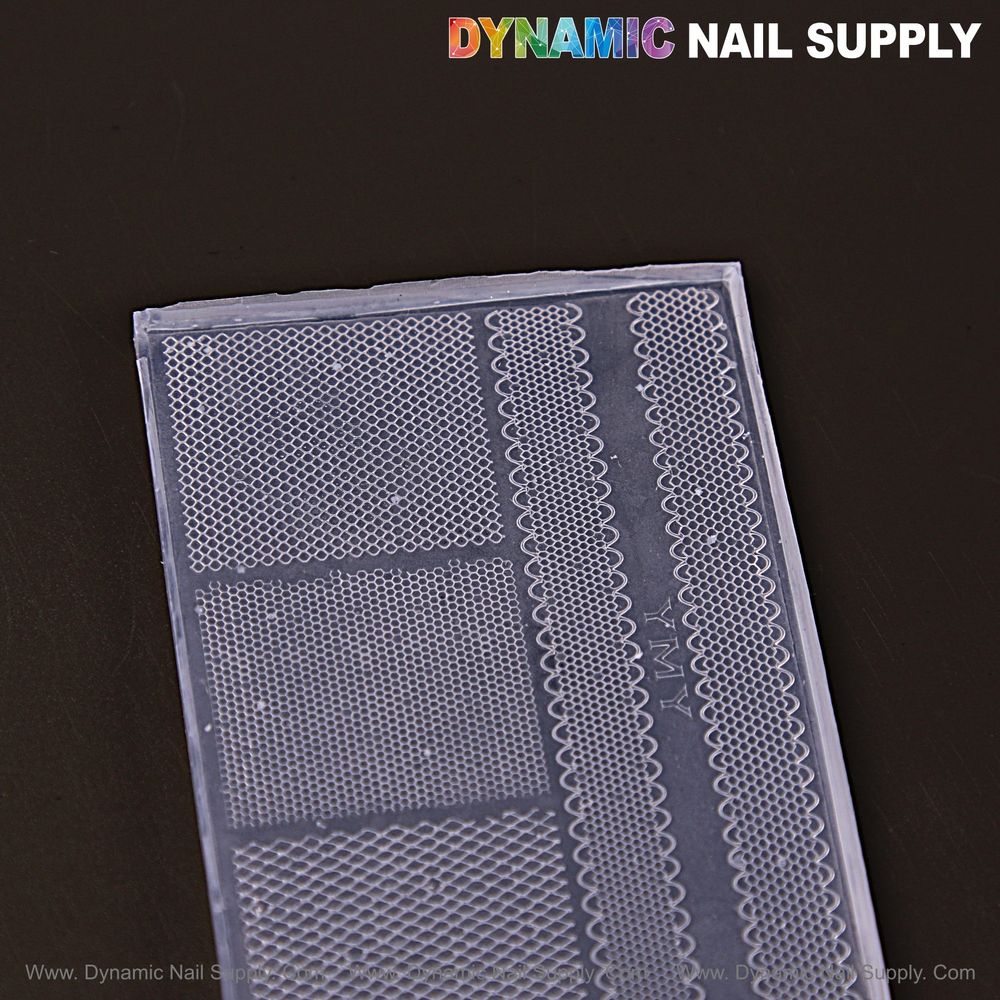 clear silicone 3D nail art mold - 2