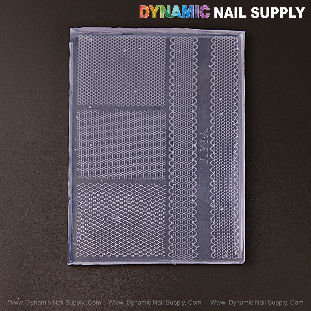 clear silicone 3D nail art mold - 3