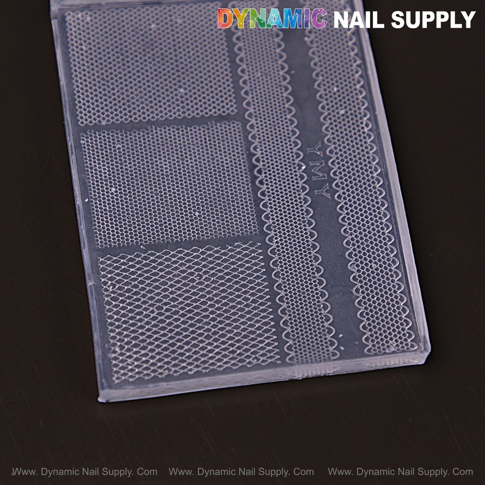 clear silicone 3D nail art mold - 4