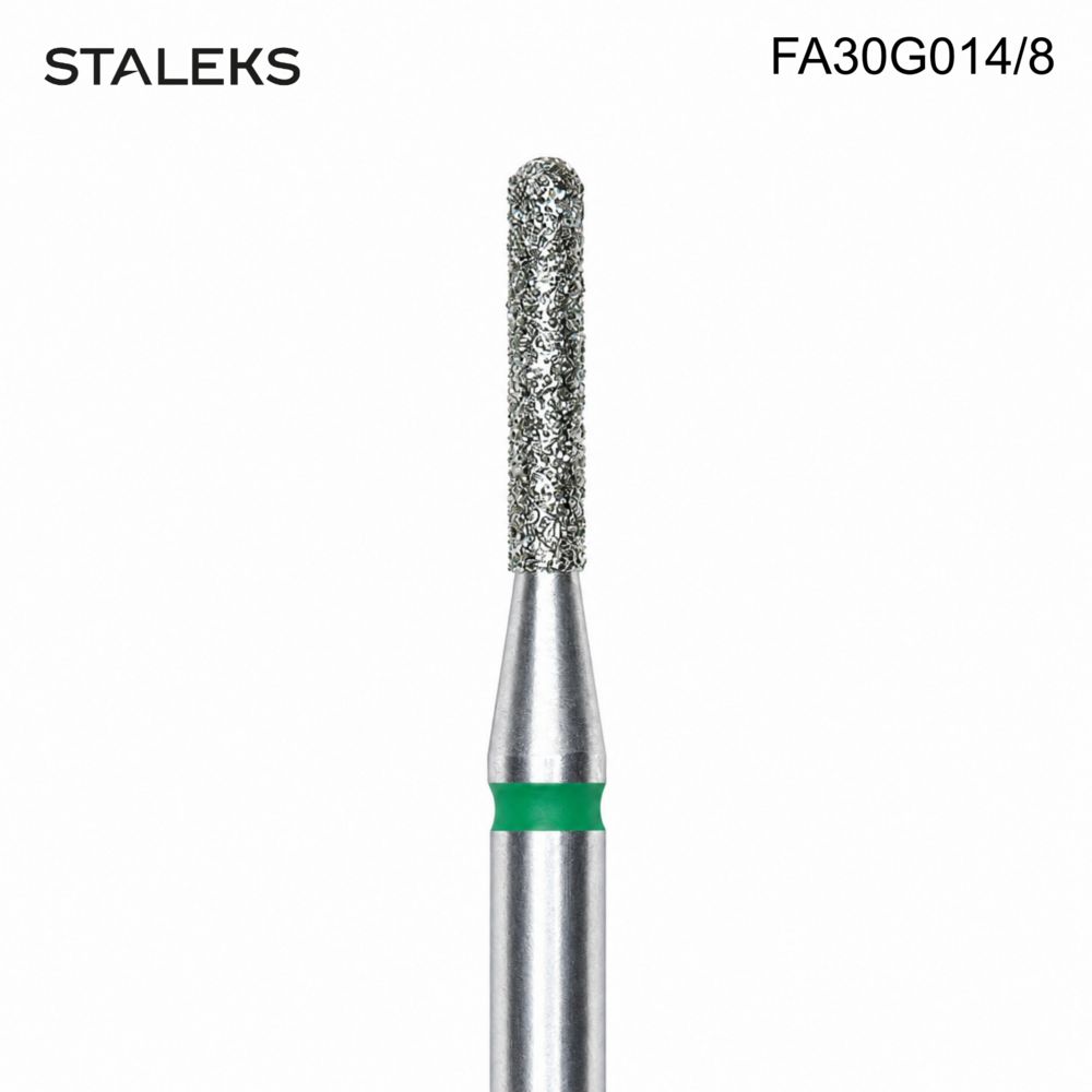 green rounded cylinder diamond bit 1.4mm - 2