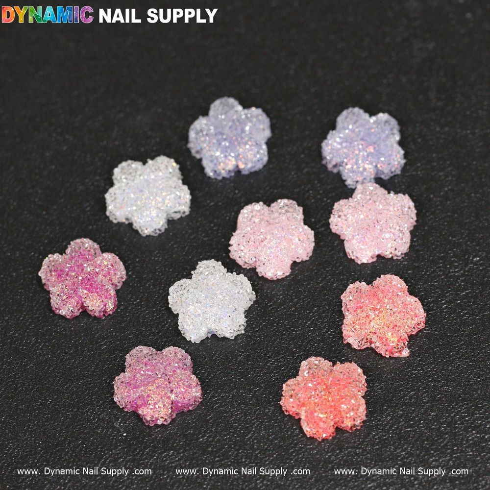gummy sugar star nail charms - 2