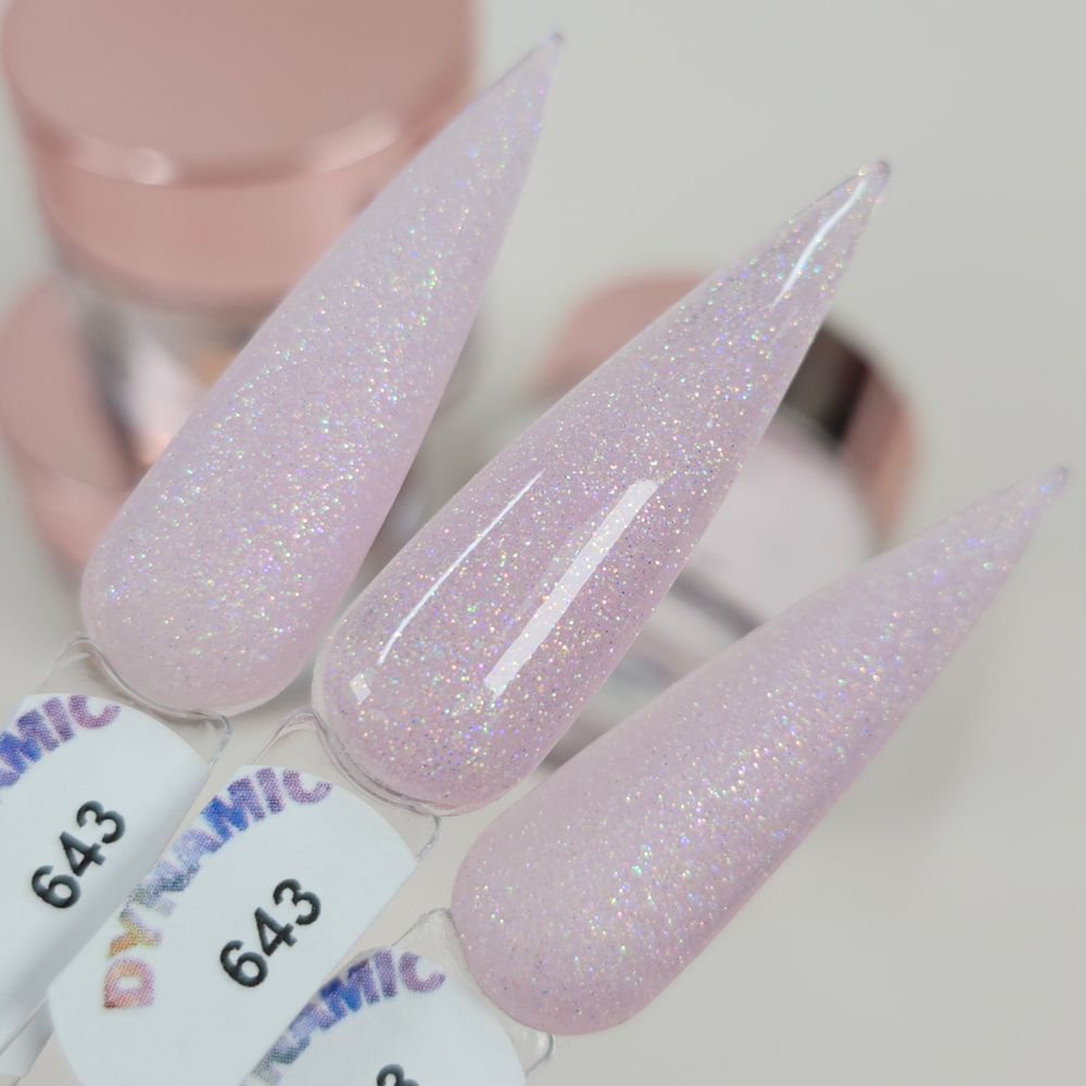 shimmery nude acrylic powder jar - 3