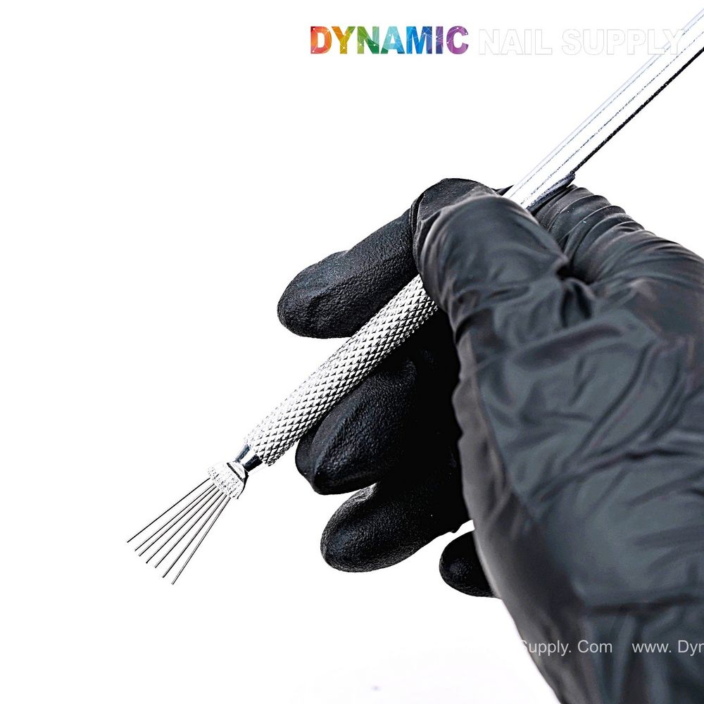 Stainless steel nail clamping tool and brush - 2