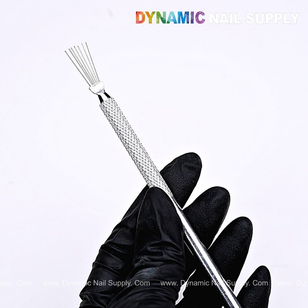 Stainless steel nail clamping tool and brush - 3